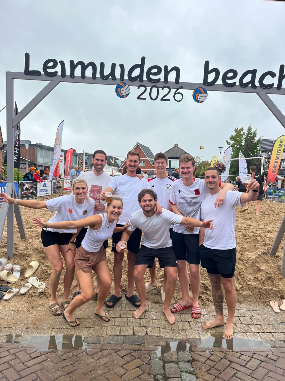 Finalist De Glazenwassers, Beachvolleybal Leimuiden 2026